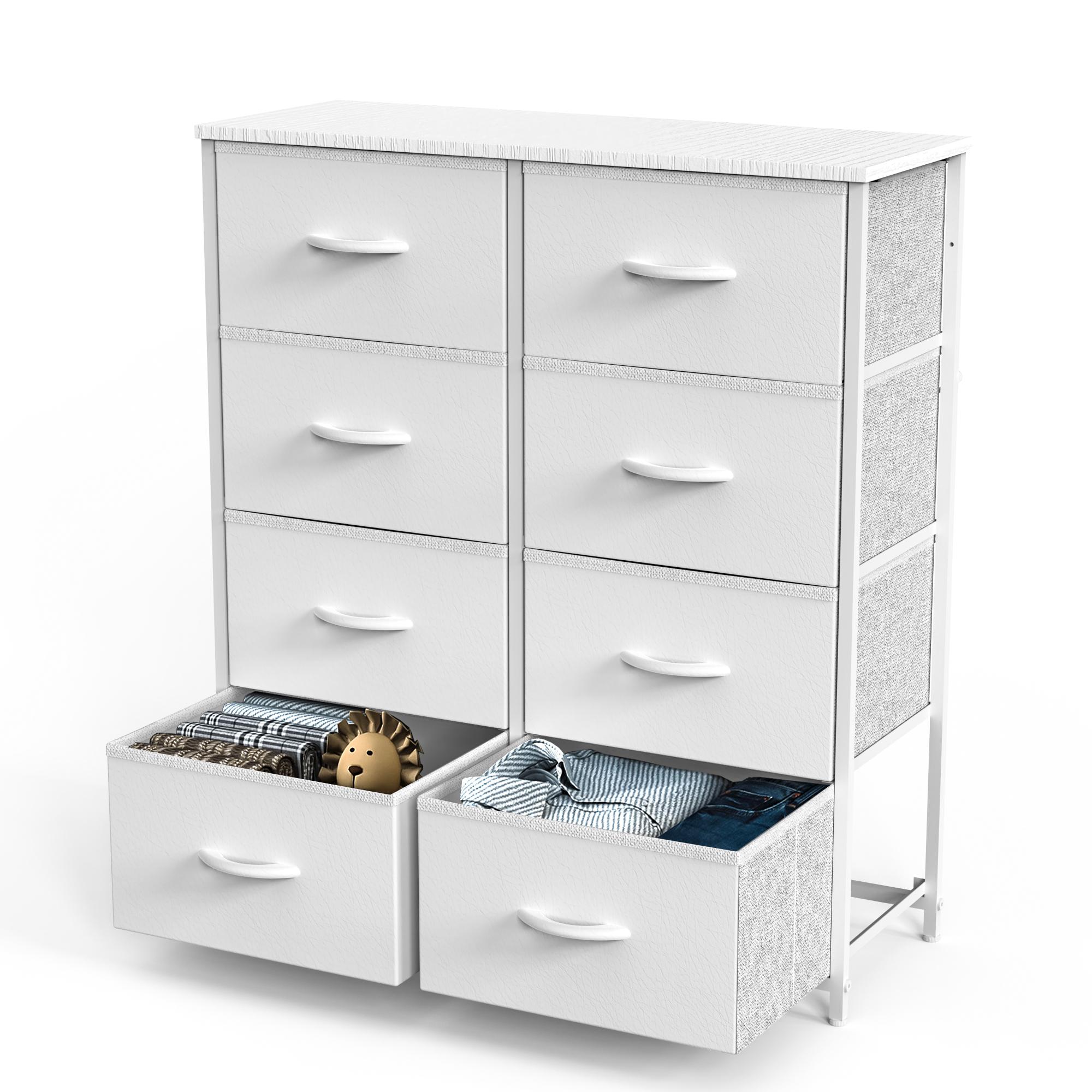 Home Decor Organizer - Commode à 8 tiroirs en tissu,