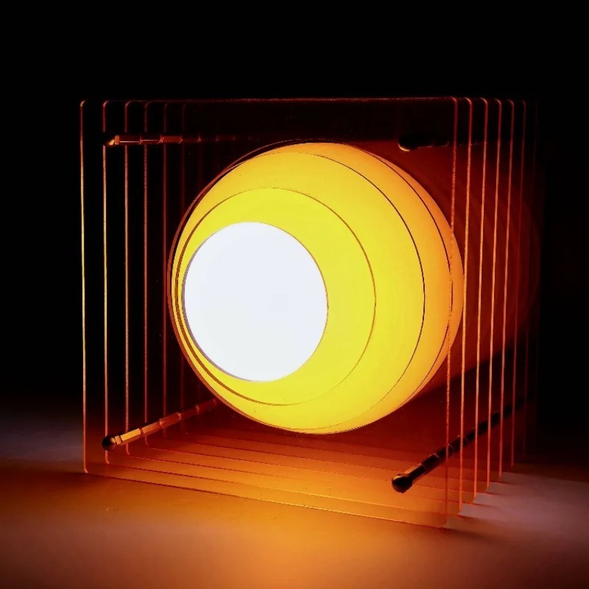 Home Decor Diy - Lampe lunaire en acrylique à mille