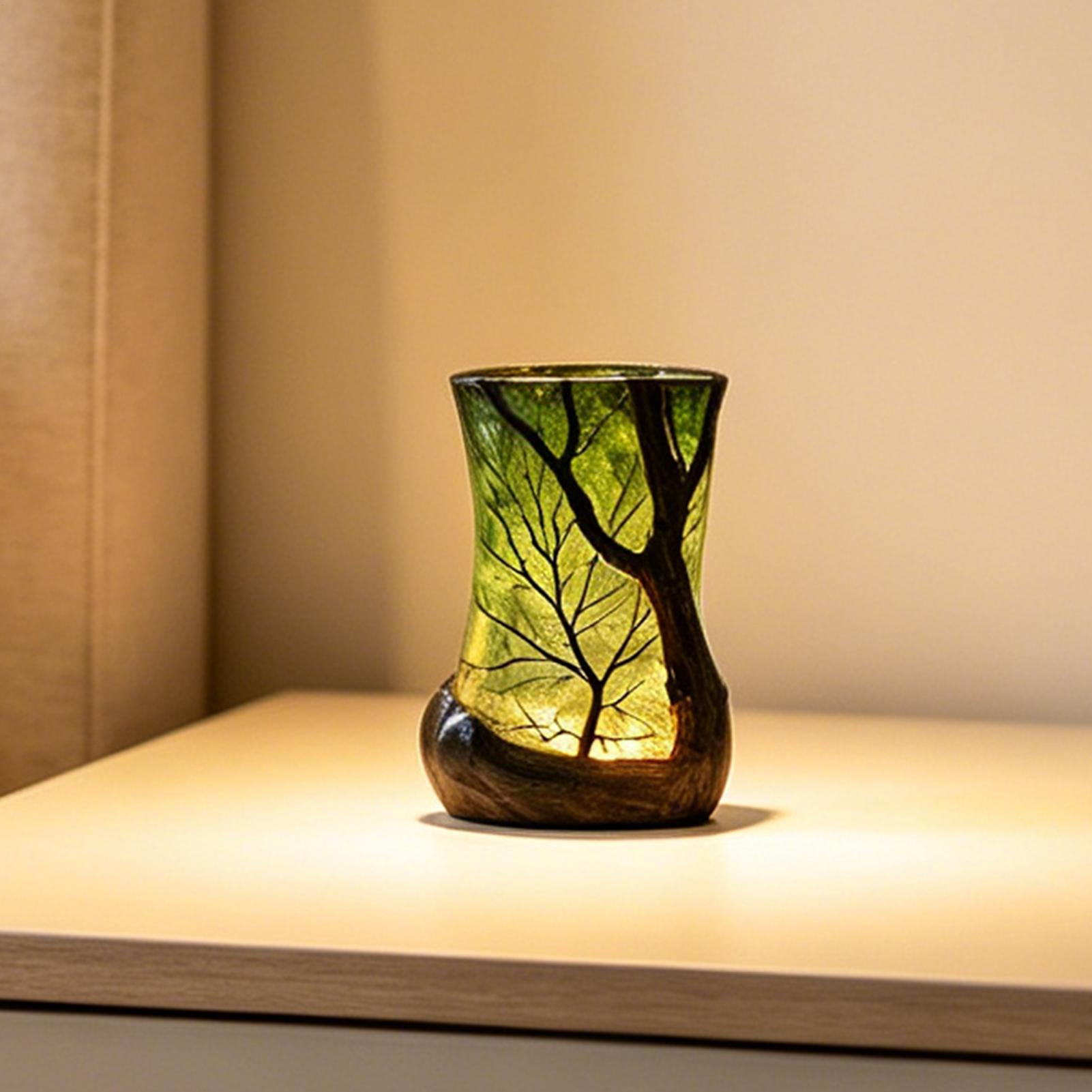 Home Decor Inspo - Lampe de chevet, veilleuse forêt, lumière