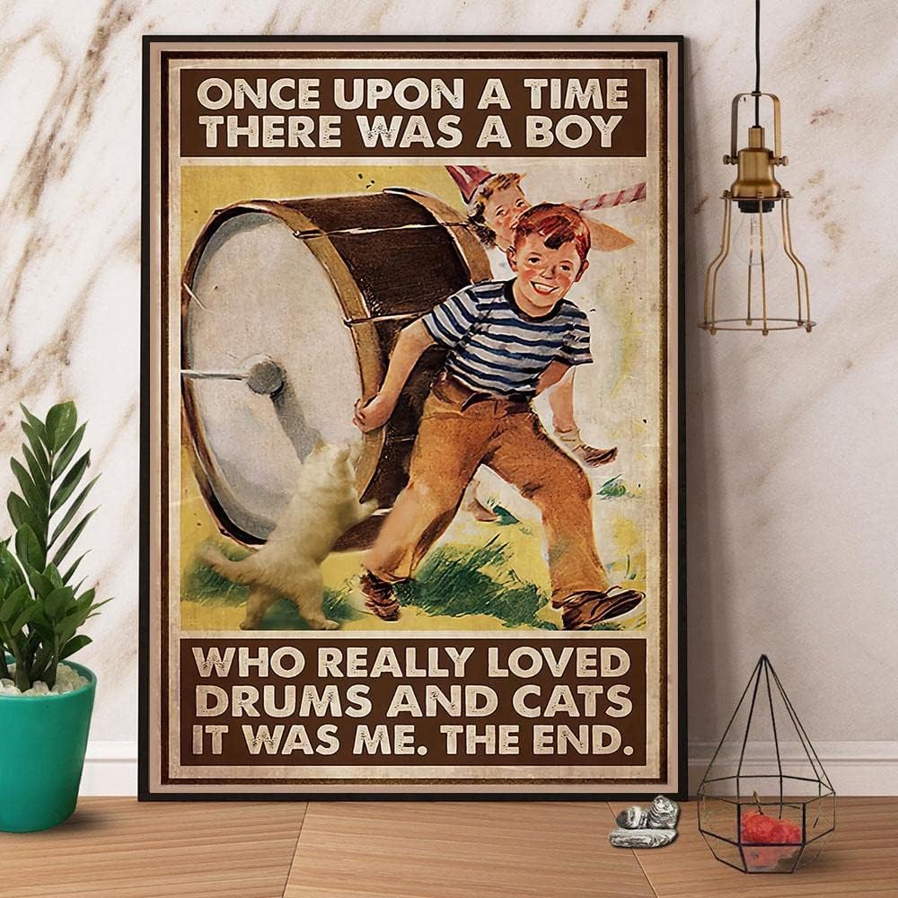 Home Decor Lovely Home - Plaque en métal rétro vintage «