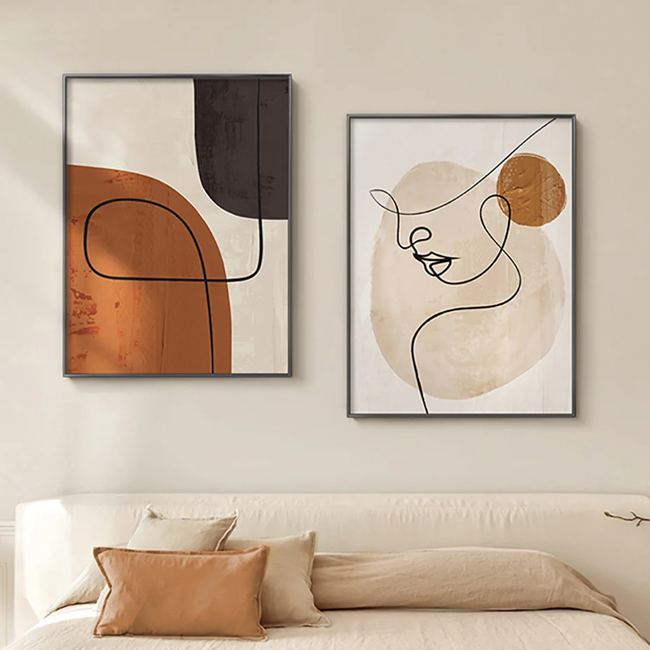 Home Decor Interior - Affiches murales Matisse : Art linéaire