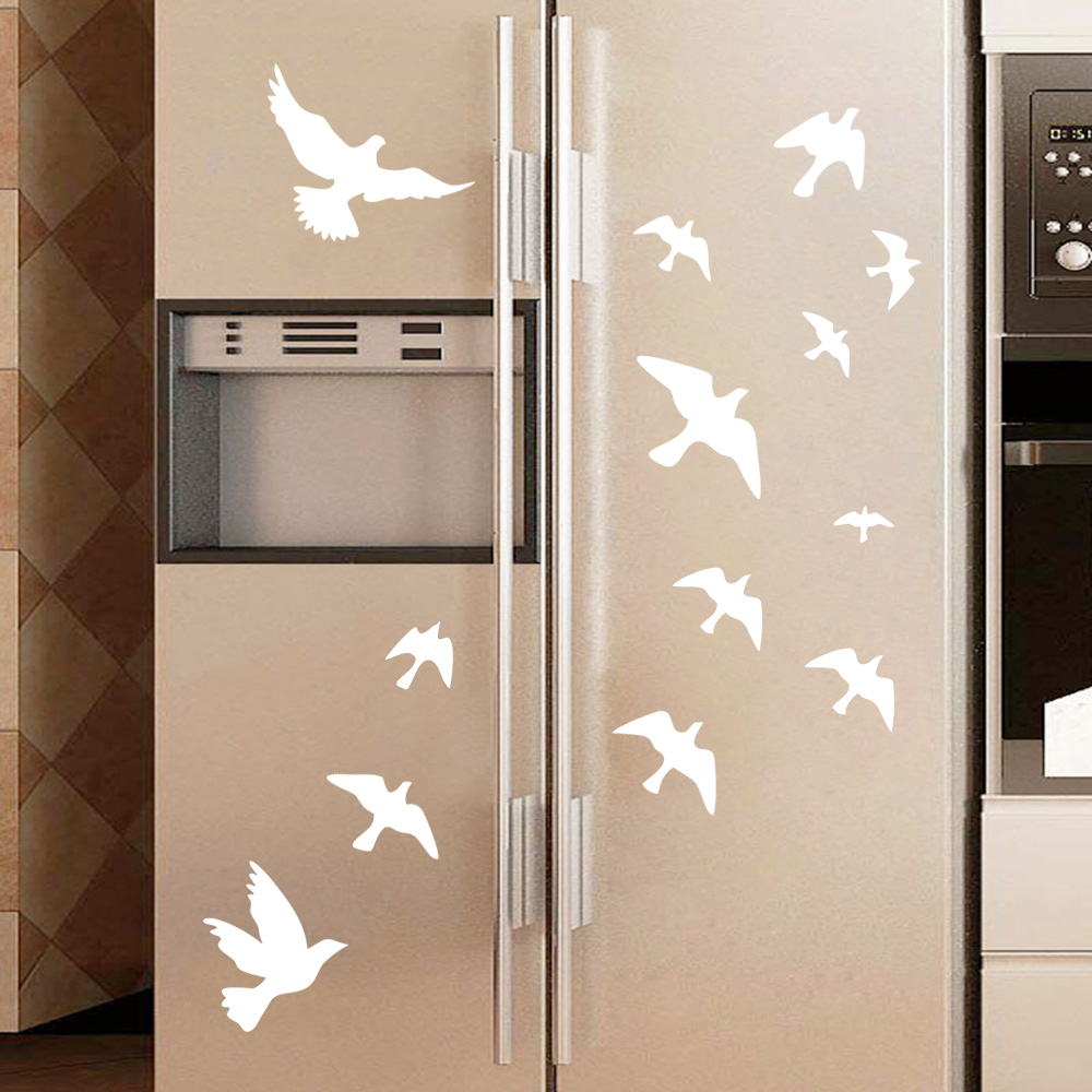 Home Decor Vinyl Flooring - Autocollants muraux oiseau décoration de maison