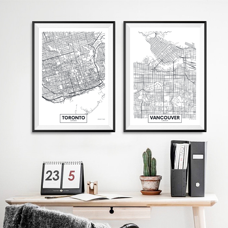 Home Decor Vancouver - Affiches et impressions de carte de