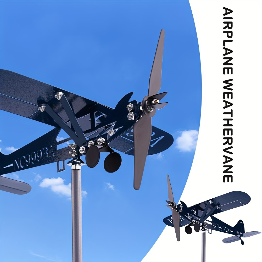 Home Decor Etsy - Girouette d'avion en métal 3D Piper