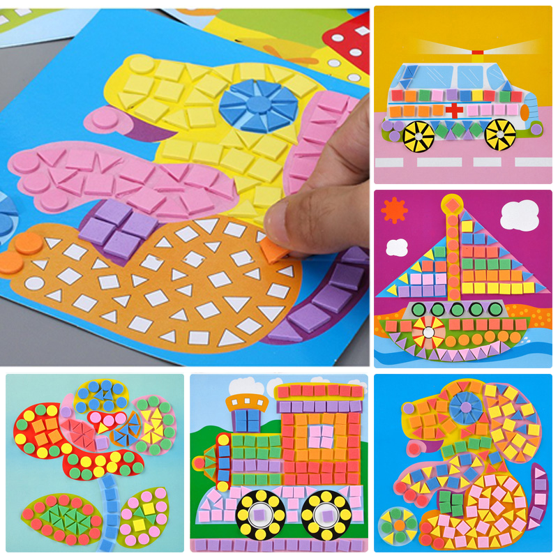 6/12 pièces mosaïques peinture - Home Decor Etsy avis et prix