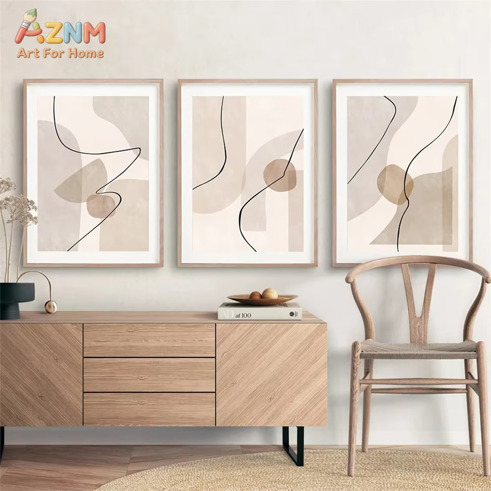 Peinture sur toile abstraite b - Home Decor Interior avis et prix