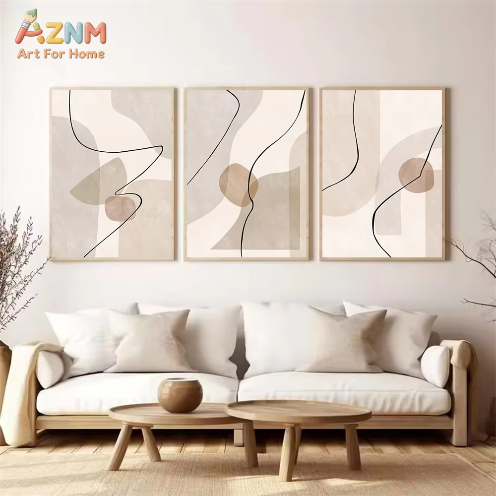 Peinture sur toile abstraite b - Home Decor Interior avis et prix
