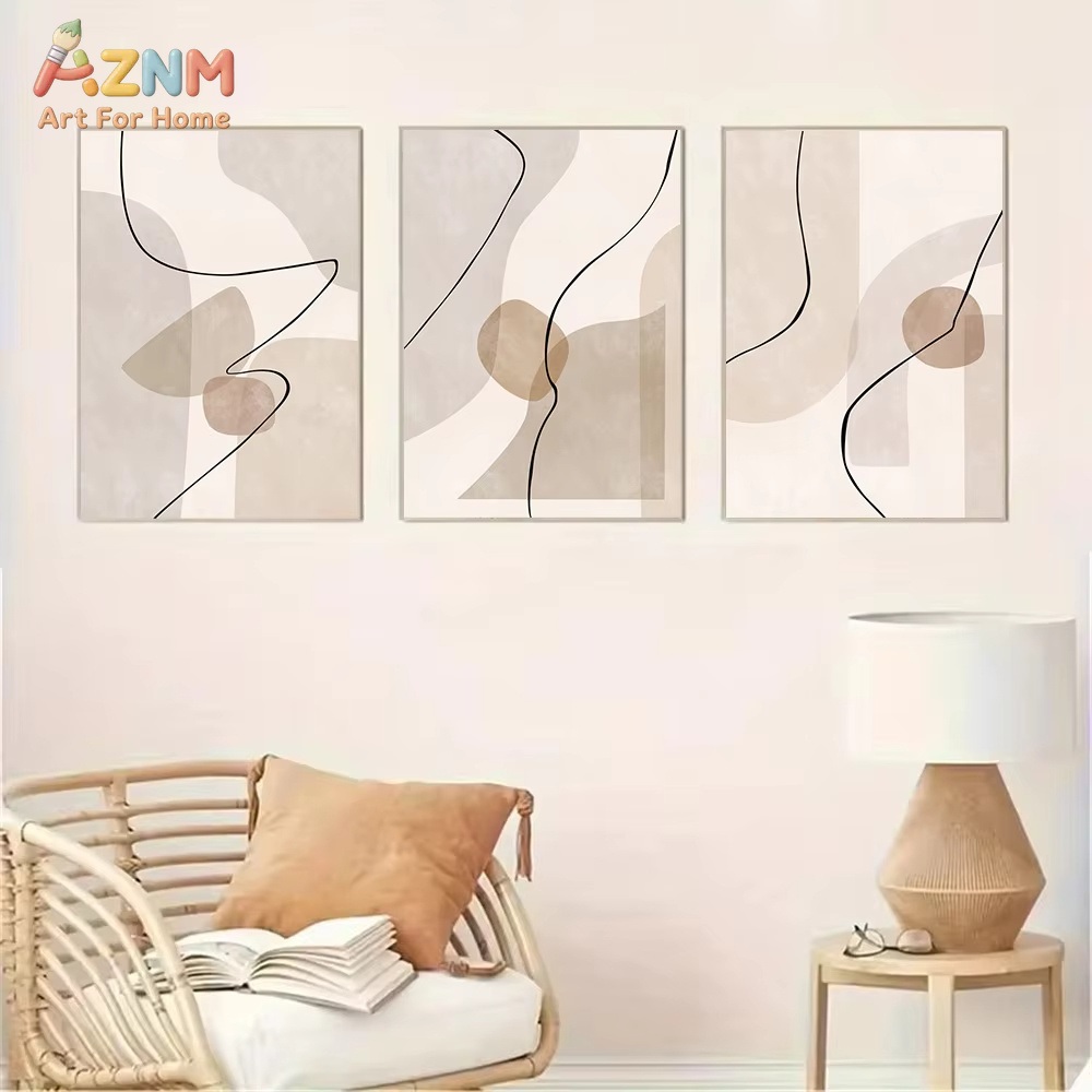 Peinture sur toile abstraite b - Home Decor Interior avis et prix