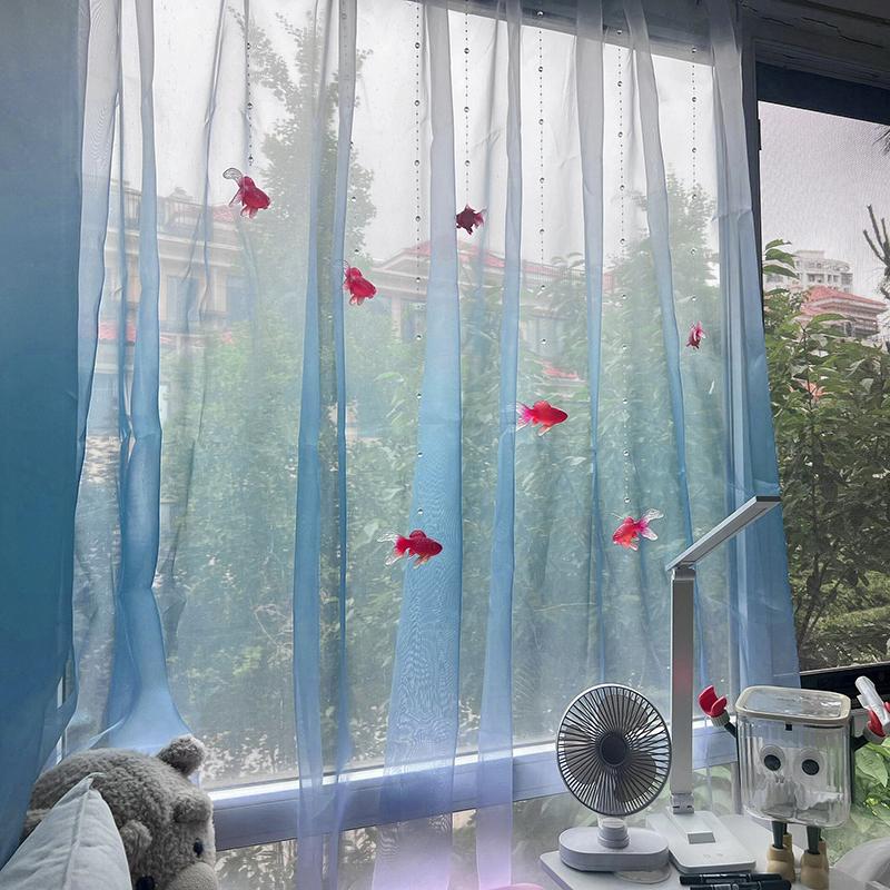 Voilage transparent bleu clair - Home Decor Wall Panels avis et prix