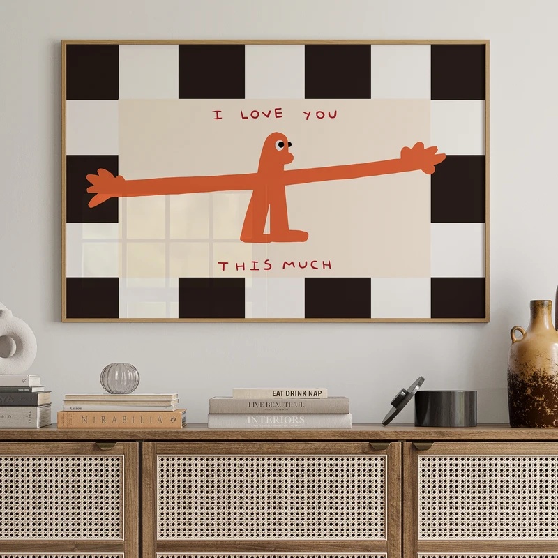 Toile murale imprimée avec la  - Home Decor Lovely Home avis et prix