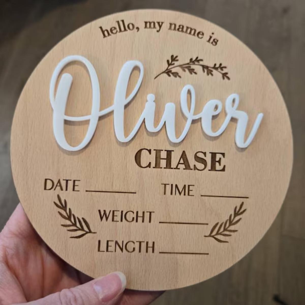 1 plaque personnalisée en bois - Home Decor Diy avis et prix