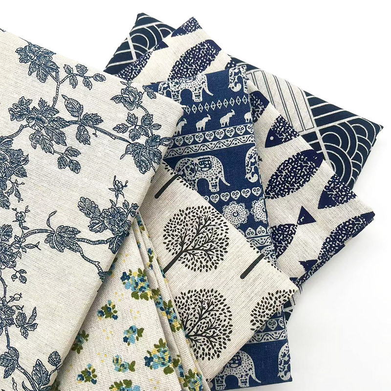 Tissu en coton et lin mélangé  - Home Decor Inspo avis et prix