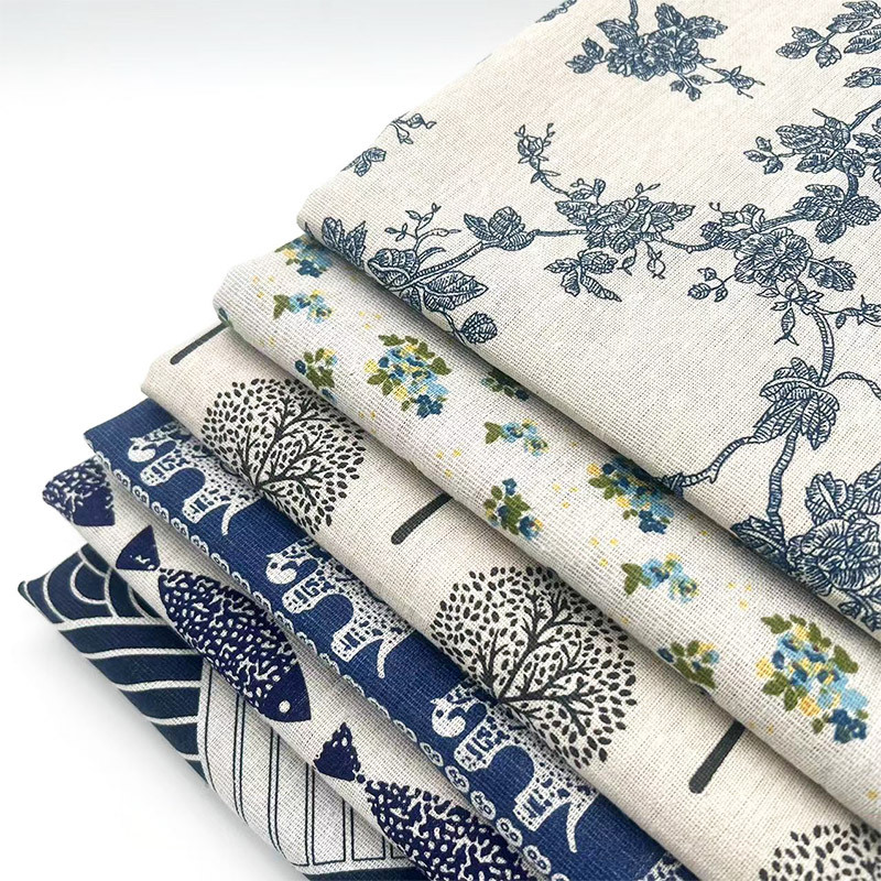 Tissu en coton et lin mélangé  - Home Decor Inspo avis et prix