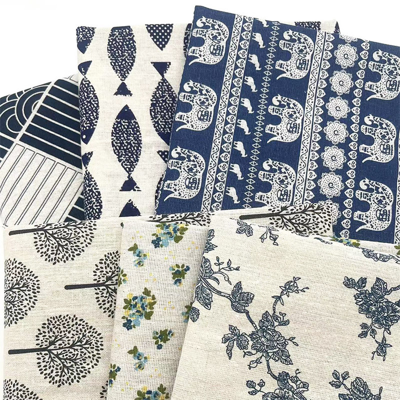 Tissu en coton et lin mélangé  - Home Decor Inspo avis et prix