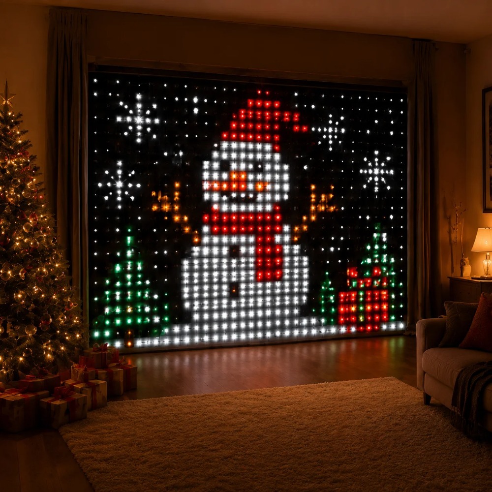 Rideaux lumineux à pixels LED, - Home Decor Diy avis et prix