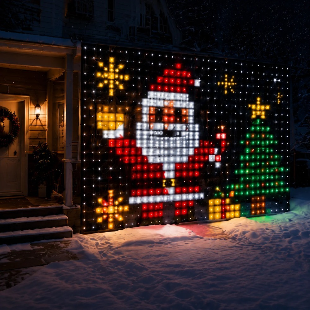Rideaux lumineux à pixels LED, - Home Decor Diy avis et prix