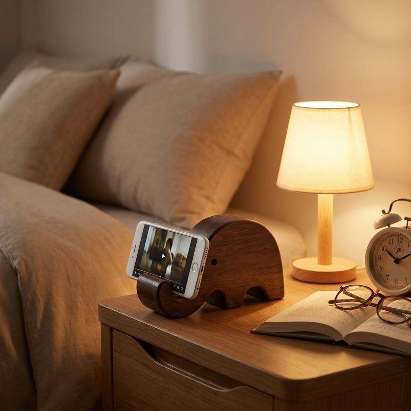 Support de téléphone en bois m - Home Decor Organizer avis et prix