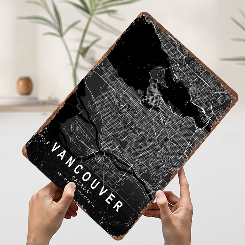 Affiche texturée imprimée en 3 - Home Decor Vancouver avis et prix