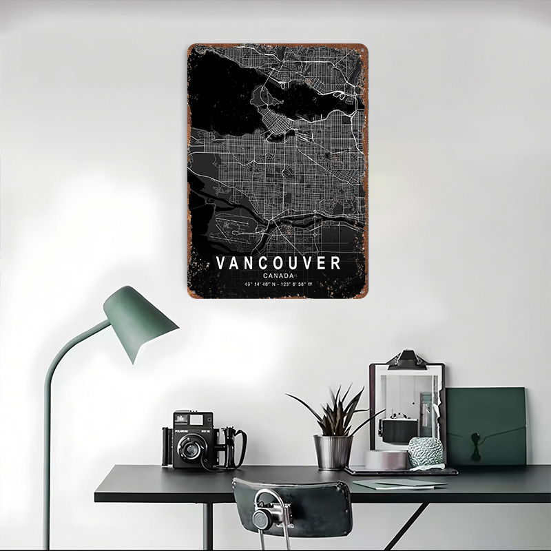 Affiche texturée imprimée en 3 - Home Decor Vancouver avis et prix