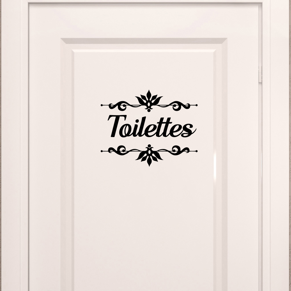 Toilette française avec fleur, - Home Decor Vinyl Flooring avis et prix