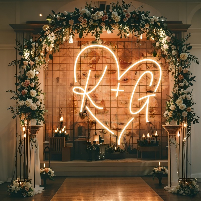 Enseigne au néon LED en forme  - Home Decor Inspo avis et prix