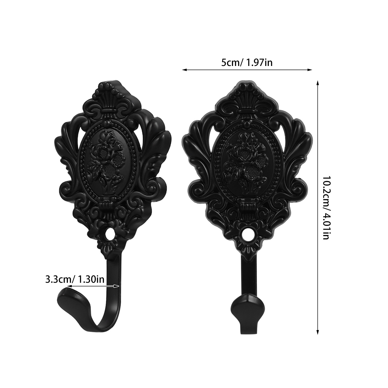 2 pièces de crochets métalliqu - Home Decor Organizer avis et prix