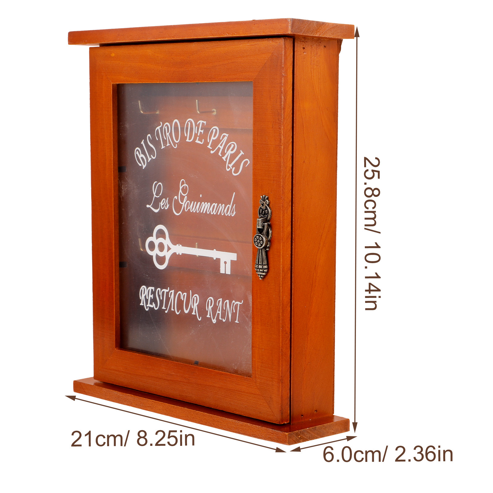Armoire à clés murale en bois  - Home Decor Wall Panels avis et prix