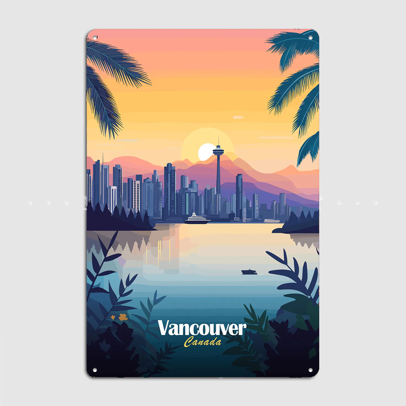 Affiches de paysages de voyage - Home Decor Vancouver avis et prix