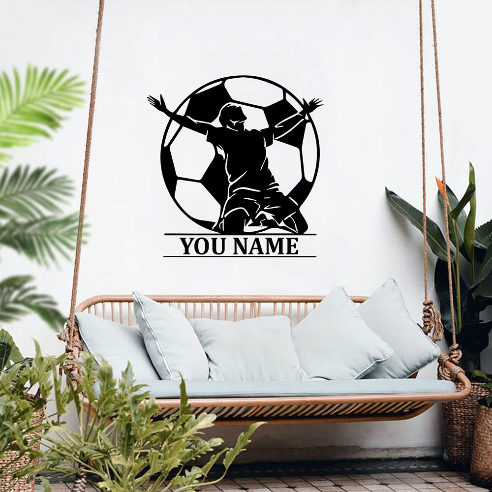 1PC Autocollant mural de footb - Home Decor Wall Tiles avis et prix