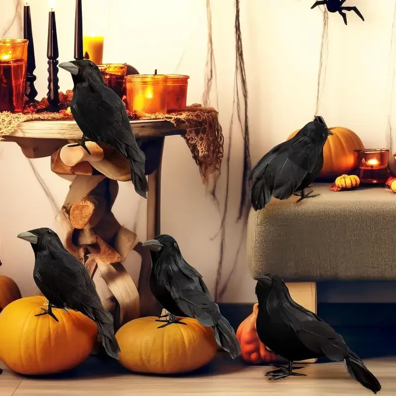 1 pièce Corbeau noir réaliste  - Home Decor Inspo avis et prix