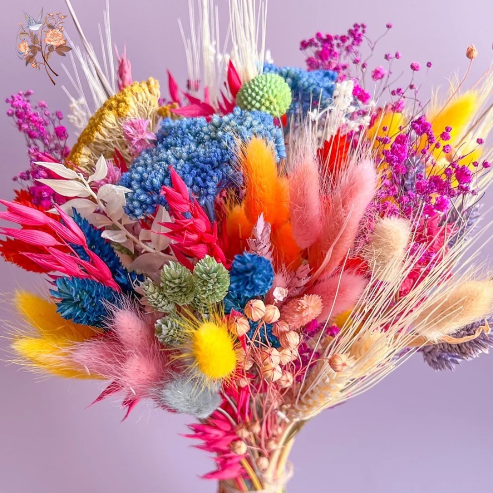 Bouquet de mariage de fleurs s - Dried Flower Bouquet avis et prix