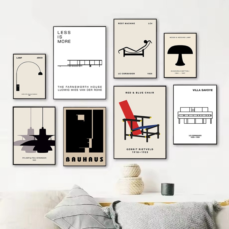 Affiche classique de l'archite - Home Decor Interior avis et prix