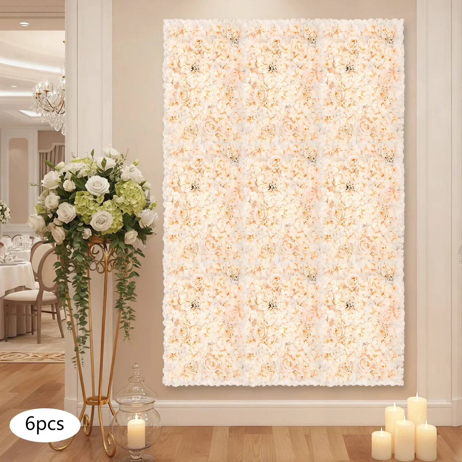 6 panneaux muraux de fleurs ar - Home Decor Wall Panels avis et prix