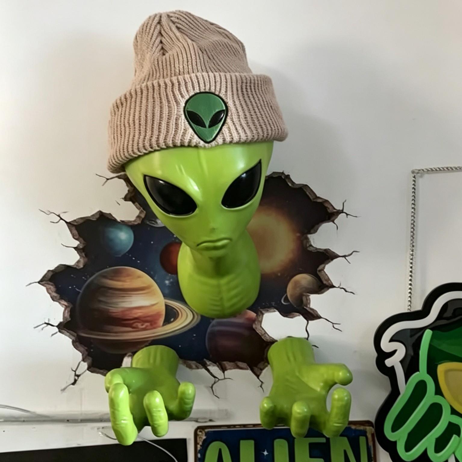 1 pendentif Alien vert, sculpt - Home Decor Etsy avis et prix