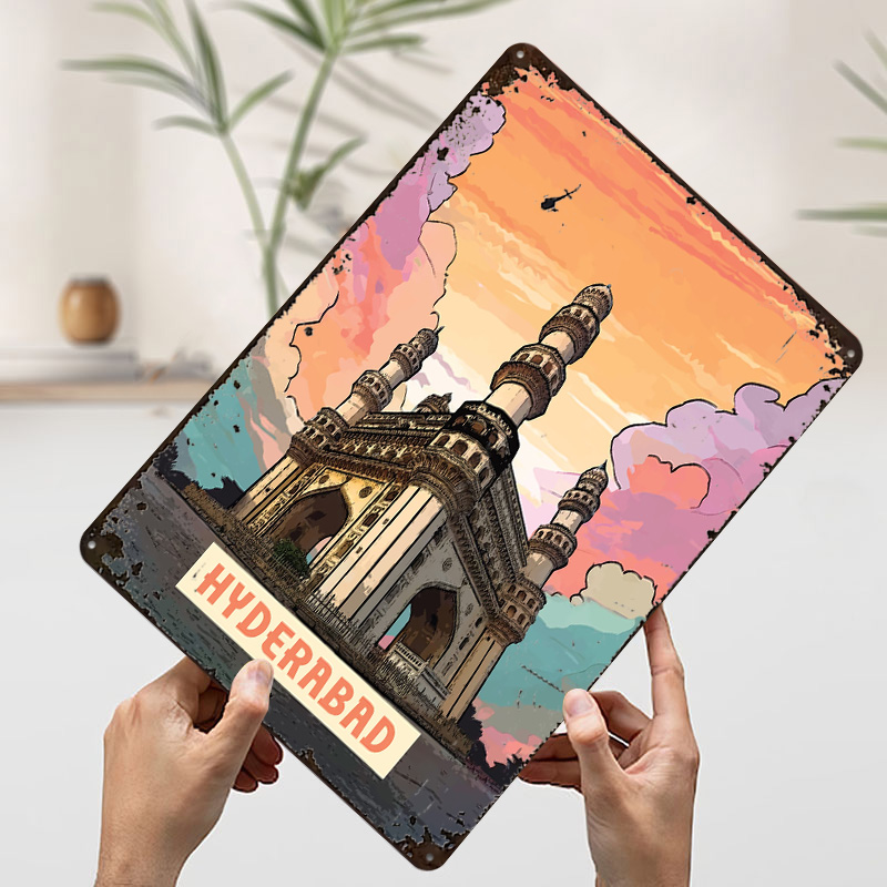 Affiche Hyderabad personnalisé - Home Decor Hyderabad avis et prix