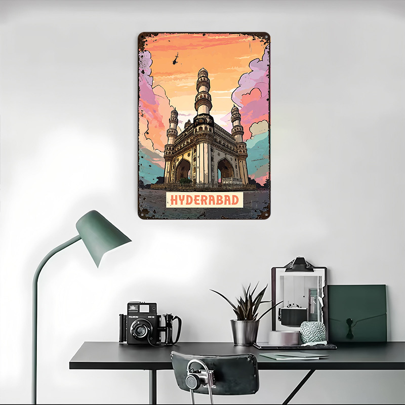 Affiche Hyderabad personnalisé - Home Decor Hyderabad avis et prix