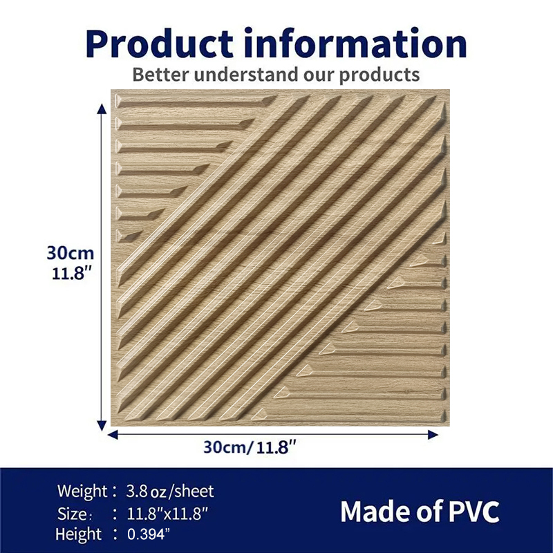 12 pièces panneau mural 3D 30x - Home Decor Wall Panels avis et prix