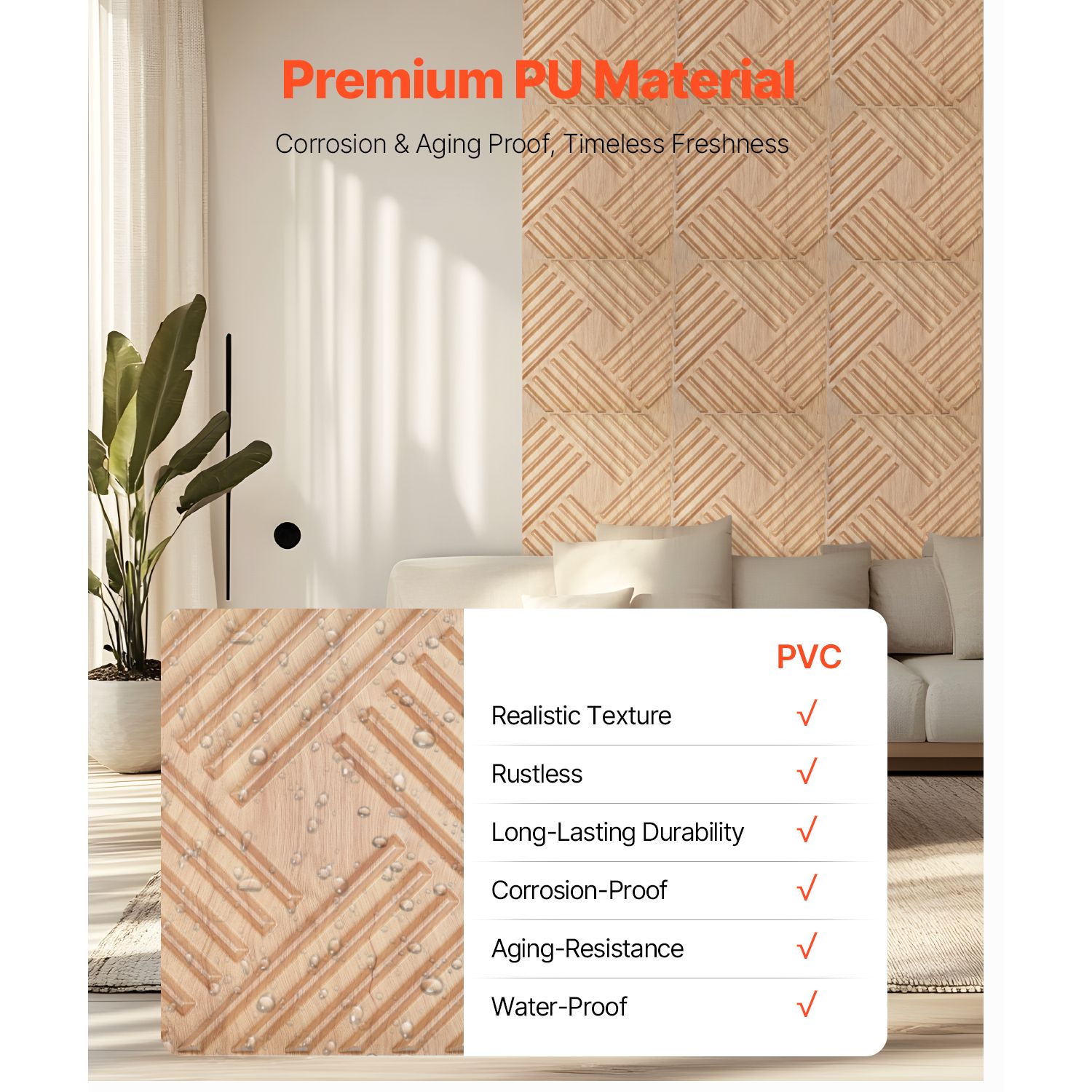 Panneaux muraux 3D, lot de 12  - Home Decor Wall Panels avis et prix