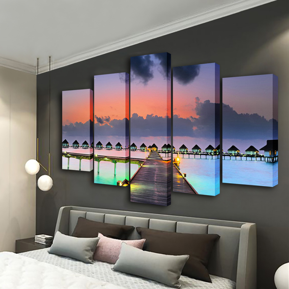 Peinture murale de coucher de  - Home Decor Wall Panels avis et prix