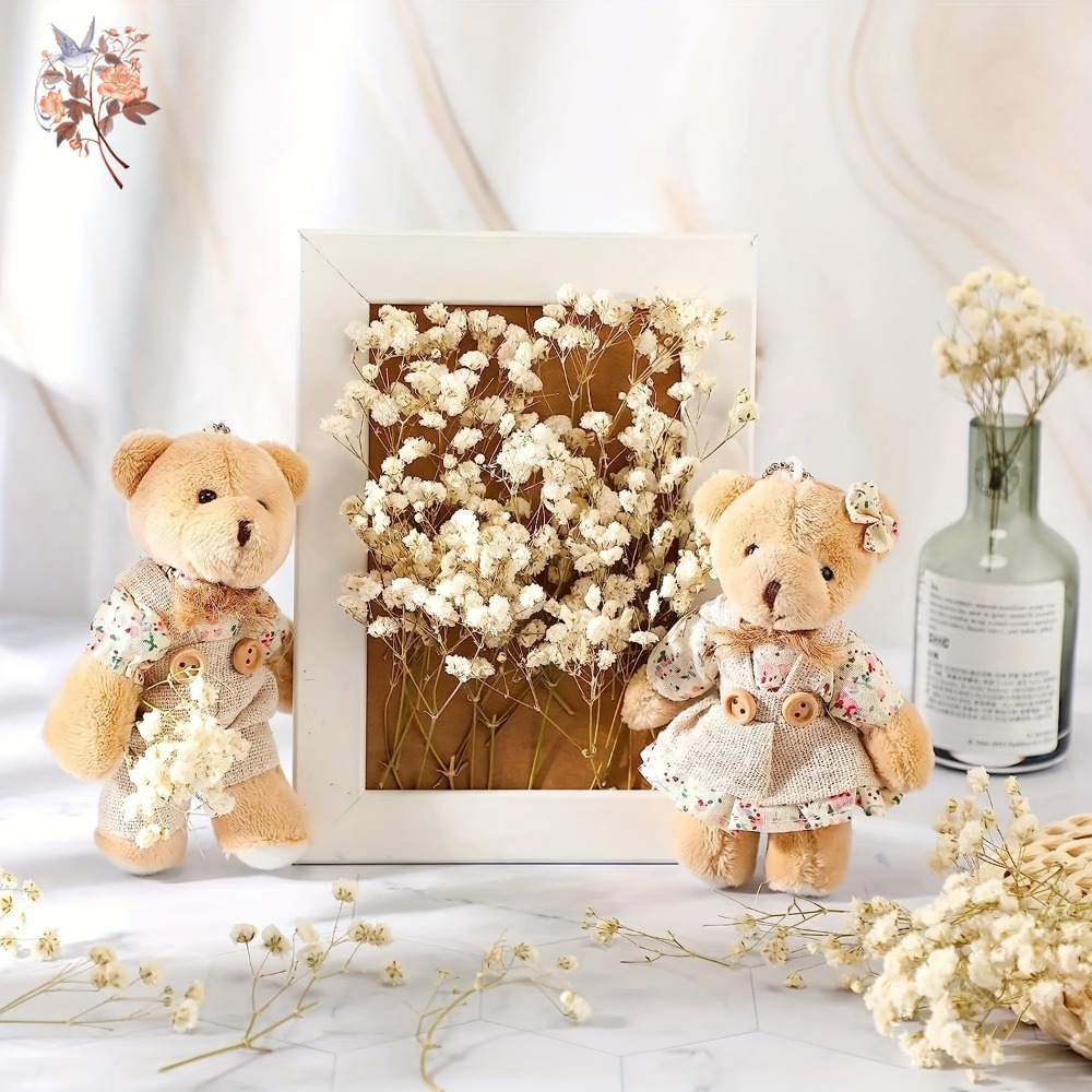 100 mini-fleurs séchées de gyp - Dried Flower Bouquet avis et prix